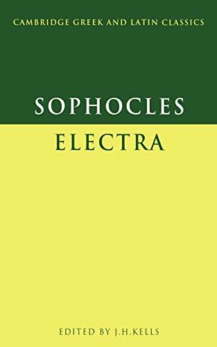 Sophocles Electra Cambridge Greek and Latin Classics Kindle Editon