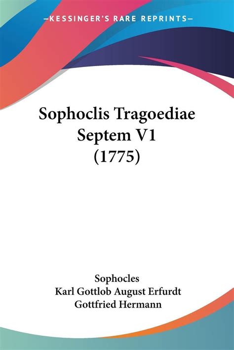 Sophoclis Tragoediae Septem V1 1775 Epub