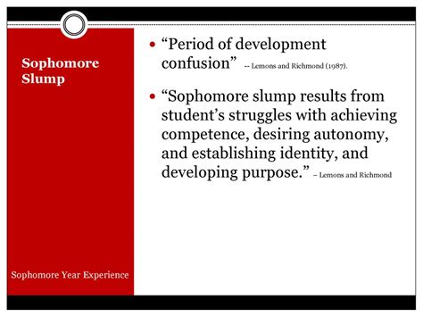 Sophomore Year: A Pivotal Period in Personal Growth and Academic Exploration