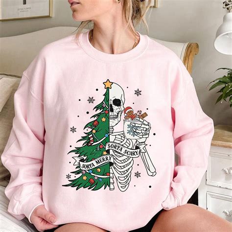 Sorta Merry, Sorta Scary: The Perfect Sweatshirt for the Holidays