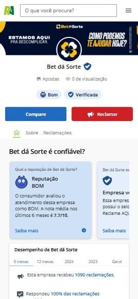 Sorte Na Bet Reclame Aqui: Uma Avaliação Completa