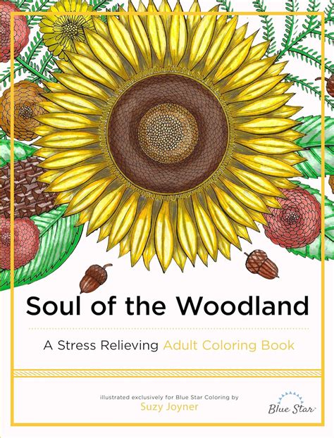 Soul of the Woodland A Stress Relieving Adult Coloring Book PDF