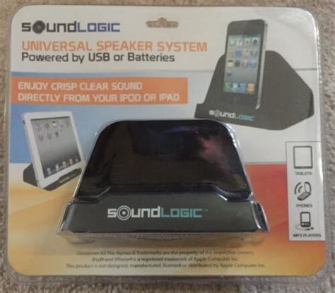 Sound Logic Universal Speaker iPhone Kindle Editon