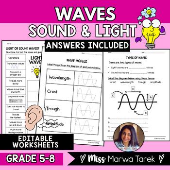 Sound Waves 6 Answers PDF