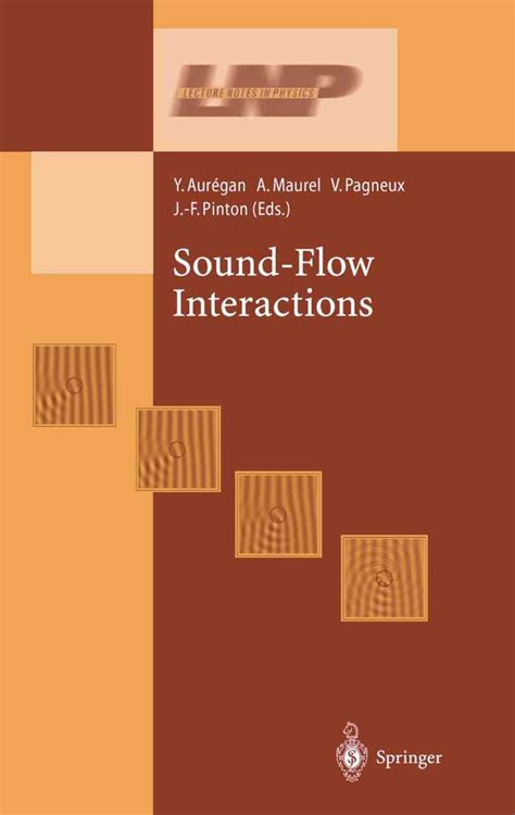 Sound-Flow Interactions 1 Ed. 02 Epub