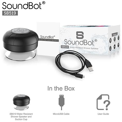 SoundBot SB513 WHT Resistant Bluetooth Wireless Kindle Editon