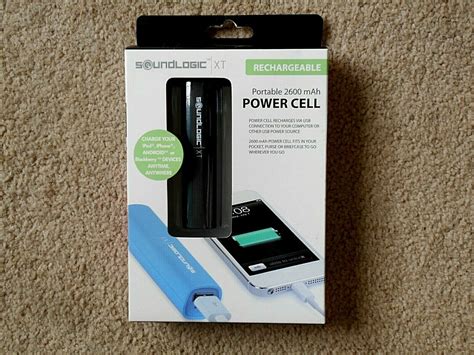 SoundLogic Universal Portable Charger 2600mAh PDF