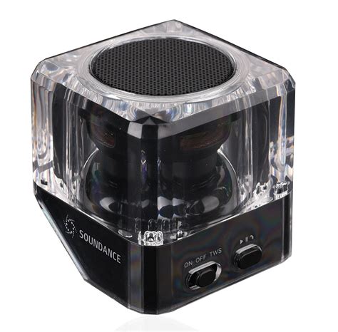 Soundance Bluetooth Speakers Transparent Enclosure Epub