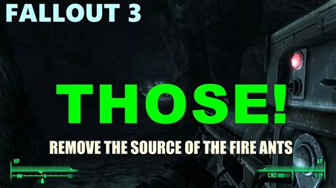 Source of Fire Ants in Fallout 3