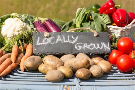 Source your ingredients from local farmers.