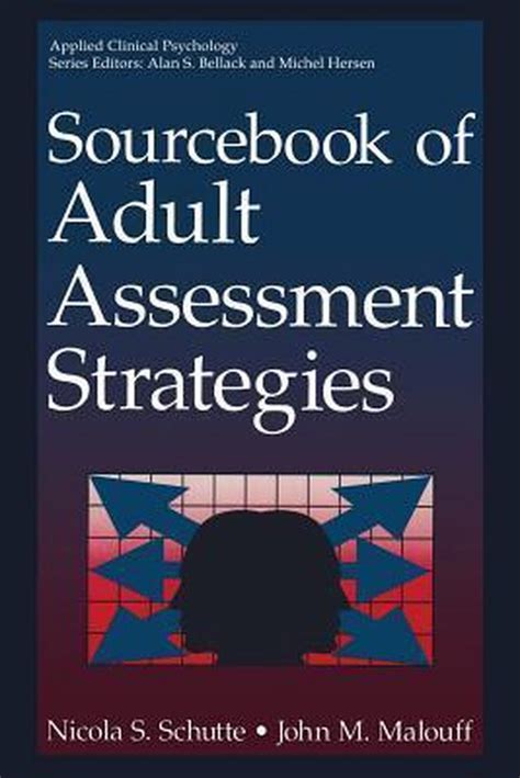 Sourcebook of Adult Assessment Strategies 1st Edition PDF