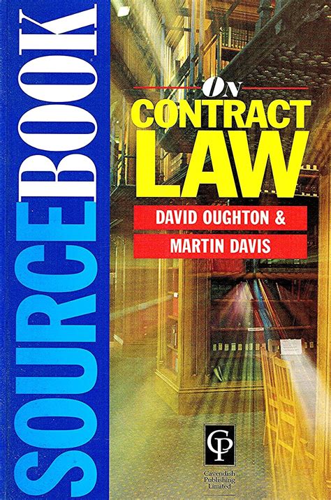 Sourcebook on Contract Law 2 e Sourcebook Series Kindle Editon