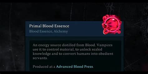 Sources of Primal Blood Essence