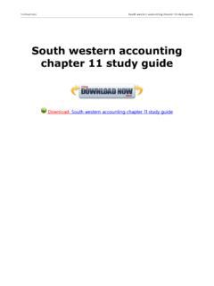 South Western Cengage Accounting Study Guide Ebook Doc