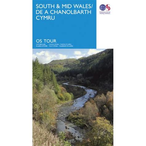 South and Mid Wales/De a Chanolbarth Cymru (Touring Maps) Ebook Reader