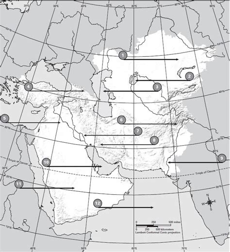 Southwest And Central Asia Mapping Lab Answer PDF