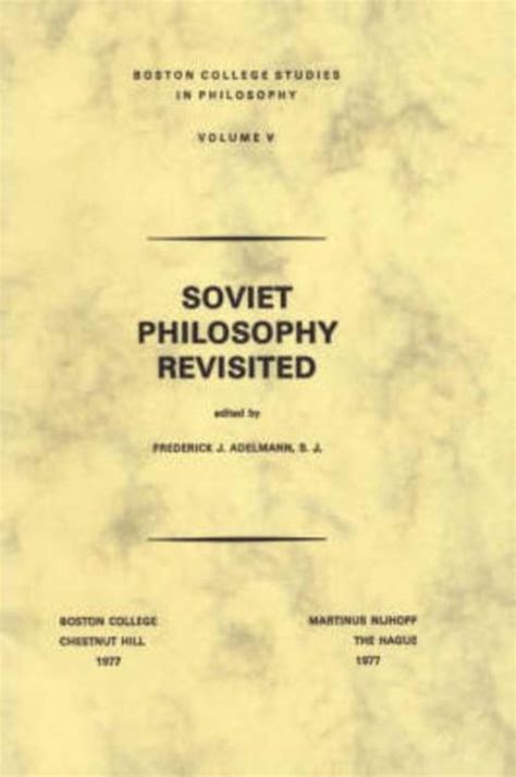Soviet Philosophy Revisited Epub