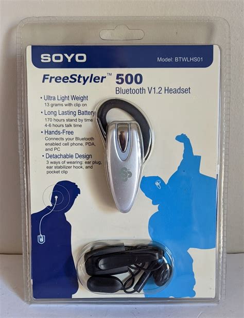 Soyo FreeStyler 500 Bluetooth Headset Epub