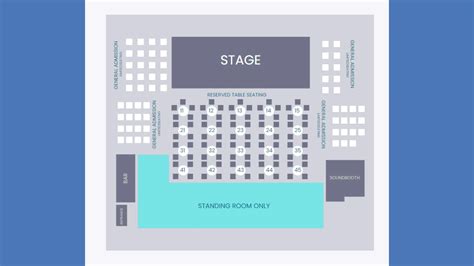 Space Evanston Seating Chart
