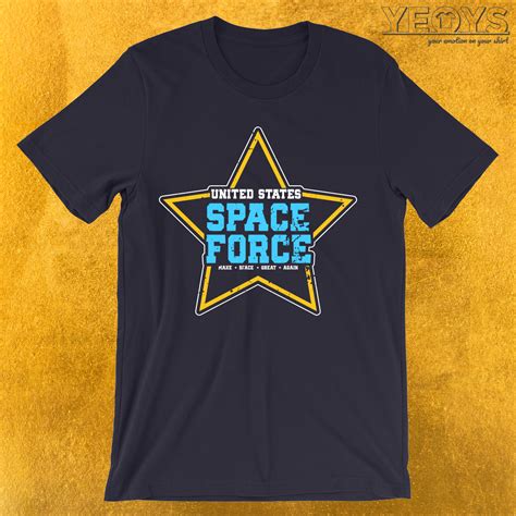 Space Force Shirt: Emblazoning a Vision of Stellar Exploration