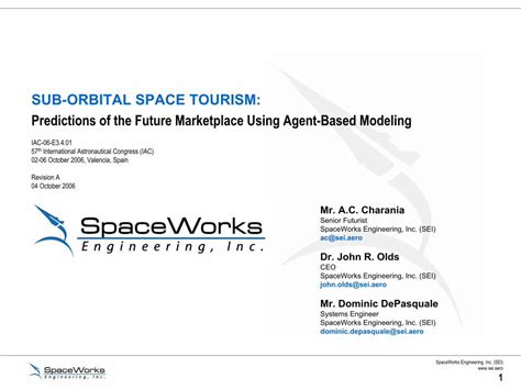 SpaceWorks Engineering, Inc. (SEI) Ebook Ebook Doc