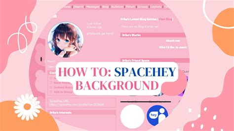 Spacehey Layout Template