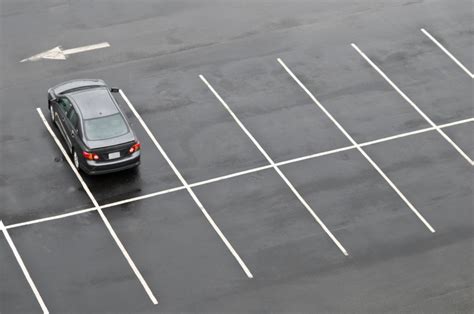 Spacious Parking Spaces: