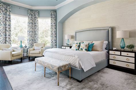 Spacious and elegant master suites: