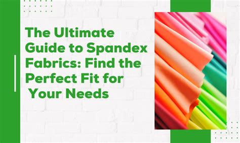 Spandex Near Me: A Guide to Finding the Perfect Fit