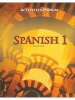 Spanish 1 Activities Manual 2nd Spanish Edition Kindle Editon