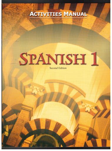 Spanish 1 Activities Manual 2nd Spanish Edition Epub