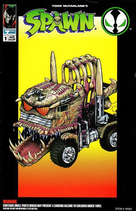 Spawn No 1 Violator Monster Rig included comic No toy included PDF