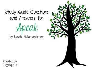 Speak Laurie Halse Anderson Questions And Answers Epub