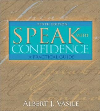 Speak With Confidence A Practical Guide PDF