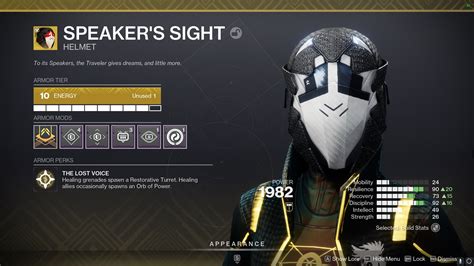 Speakers Sight Destiny 2: A Detailed Guide to Acquisition