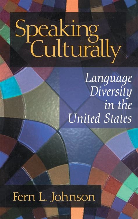 Speaking Culturally Language Diversity in the United States 1st Edition Doc