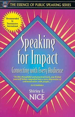 Speaking for Impact Connecting with Every Audience Reader