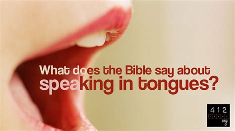 Speaking in Tongues Bogof Reader