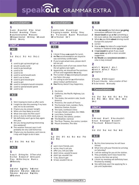 Speakout Upper Intermediate Online Answer Doc