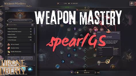 Spear Mastery: