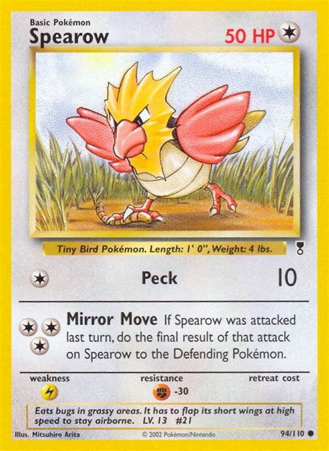 Spearow Pokemon Card: A Comprehensive Guide