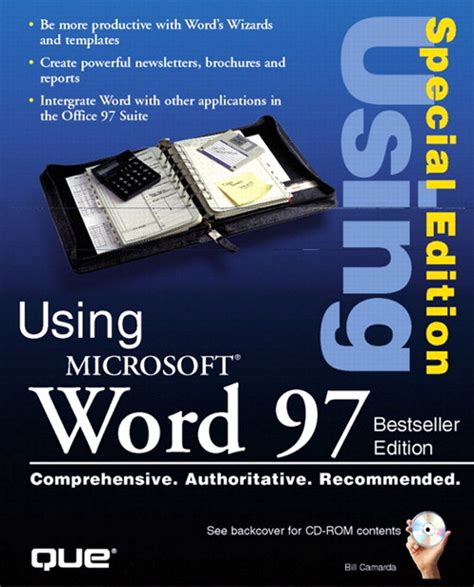 Special Editon Using Microsoft Word 97 Best Seller Edition 2nd Edition Epub