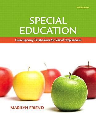 Special Education Contemporary Perspectives for School Professionals 3rd Edition Reader