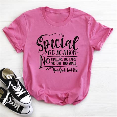 Special Education Teacher Tee Shirts: A Symbol of Support, Advocacy, and Celebration