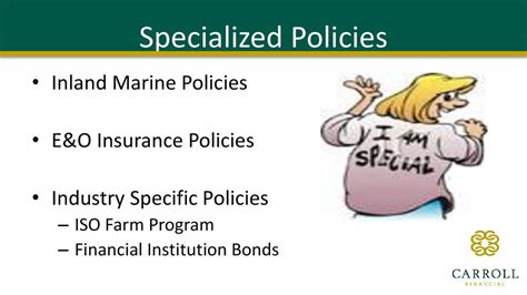 Specialized Policies: