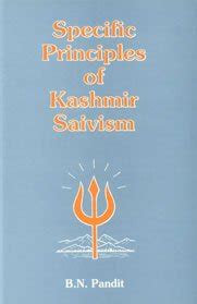 Specific Principles of Kashmir Saivism 3rd Edition Doc