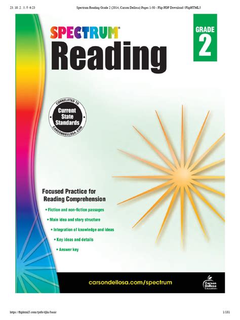 Spectrum Reading Grade 2 Pdf Kindle Editon