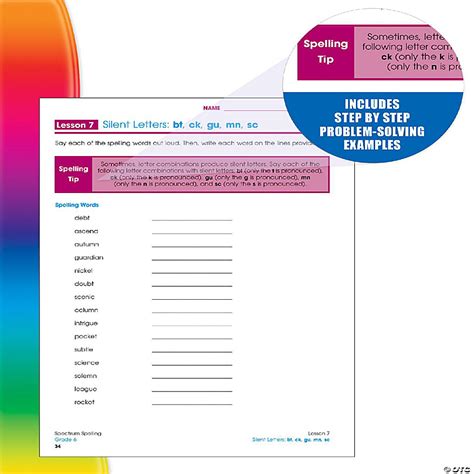 Spectrum Spelling Grade 6 Answers Reader