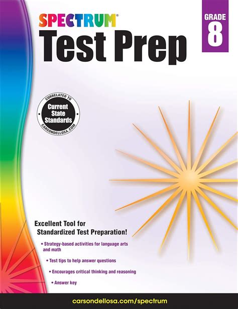 Spectrum Test Prep Grade 8 Answer Key Doc