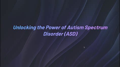 Spectrumaec: Unlocking the Power of Autism